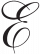 The Encore apartment homes with A stylized, cursive capital letter "C" in black on a light background.